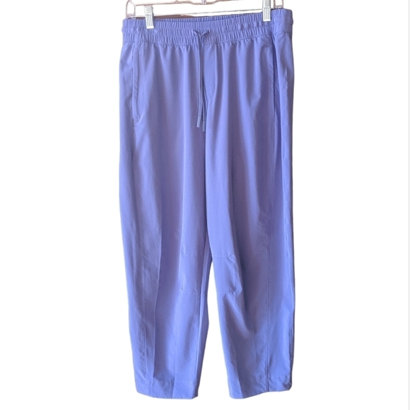 Athleta Arrival Straight Leg Ankle Pants Dark Adonis Blue Size 6 / P - Picture 4 of 9